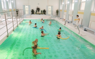 Zelený bazén v LD Mier